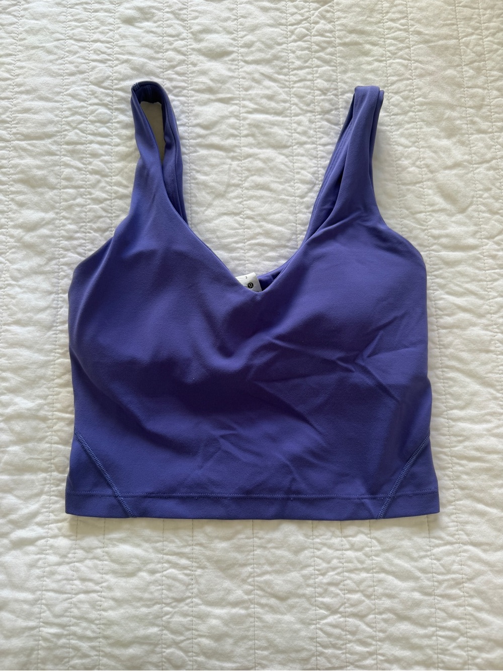 Women’s Lululemon Purple Crop Tank